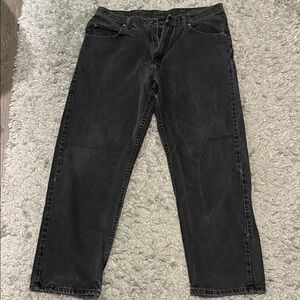 Wrangler Men's Dark Gray Jeans